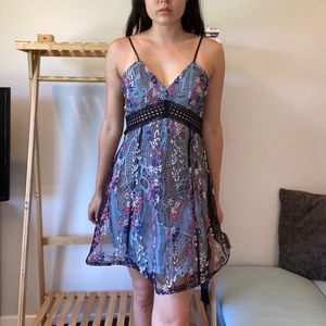 AQUA: Floral Dress (new)